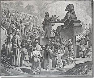 עבודת המולך - molech (1884) by Charles Foster