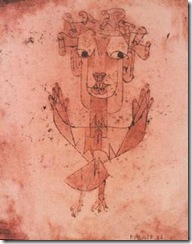 Angelus Novus של פול קלה, 1920 Angelus Novus של פול קלה, 1920