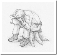 איור של סמית חוזה מתוך כובעו