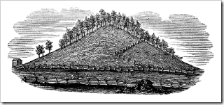 הגבעה הגורלית ברישום מ-1941