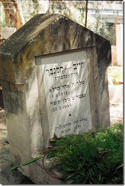 קברו של קלנבך בדגניה