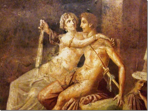 דידו ואניאס בפרסקו מפומפיי