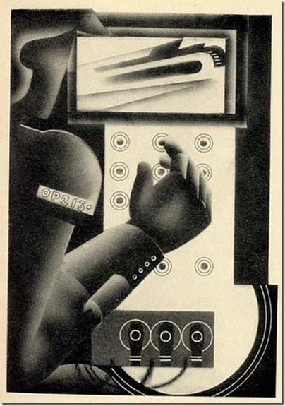 E McKnight Kauffe, The World in 2030 A.D., 1930 E McKnight Kauffe, The World in 2030 A.D., 1930