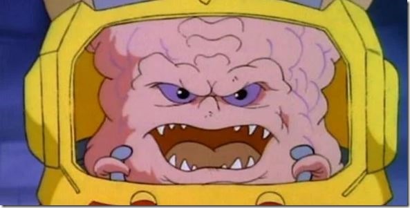 קראנג, מפלץ שאינו אלא מוח שהופיע בסדרת צבי הנינג'ה