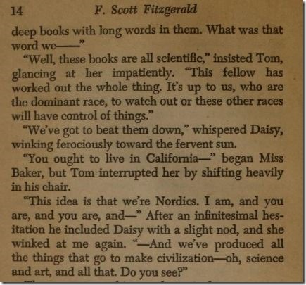 from The Great Gatsbi